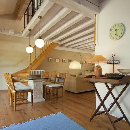 In France With Covered Terrace, Cleaning Included Roussines